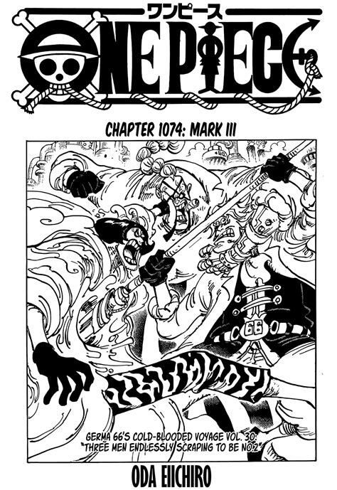 one piece manga chapter 1074 tcb scans
